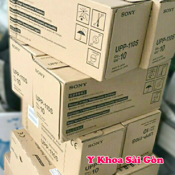 Giấy siêu âm Sony UPP-110S trắng đen