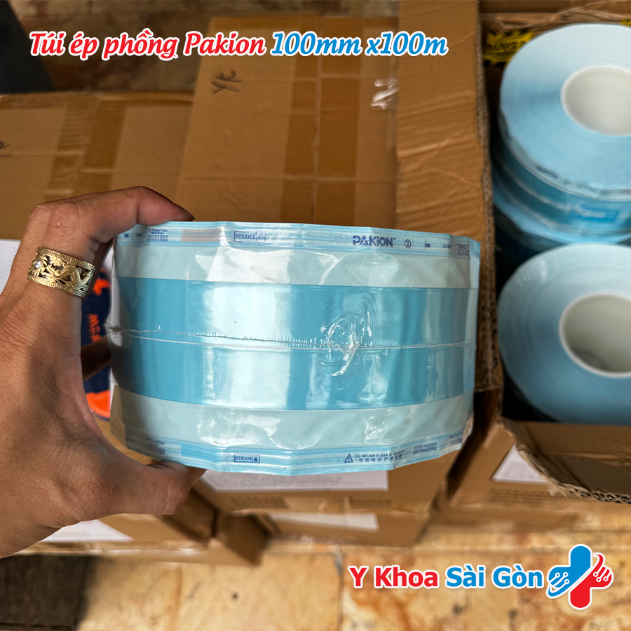 Túi Ép Phồng 100mmx100m (Pakion - TQ)