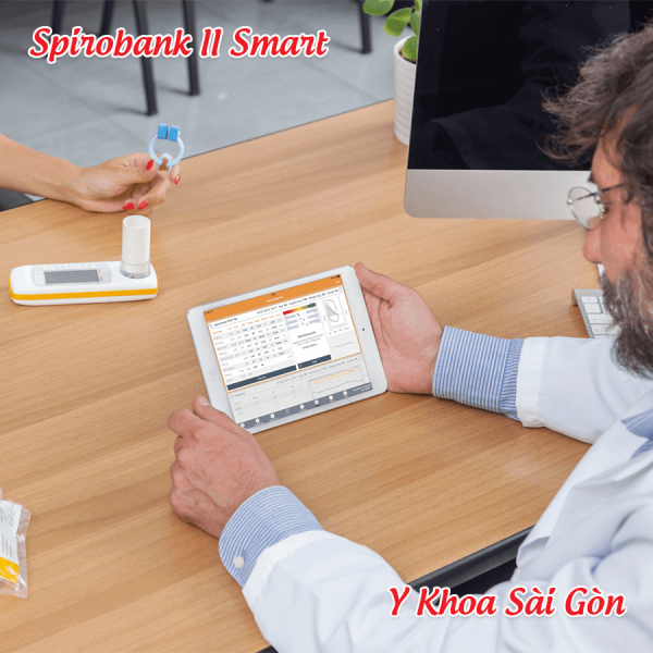 Máy Đo Chức Năng Hô Hấp Cầm Tay Spirobank II Smart