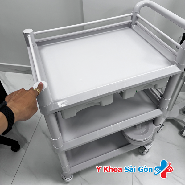 Xe Đẩy Dụng Cụ 3 Tầng DC03H2