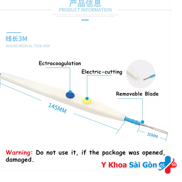 Tay dao mổ điện YKDMED