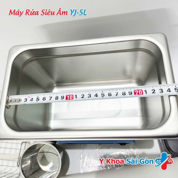 Máy rung rửa siêu âm 5l YJ-5L