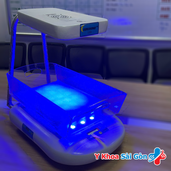 Đèn Chiếu Vàng Da 2 Mặt