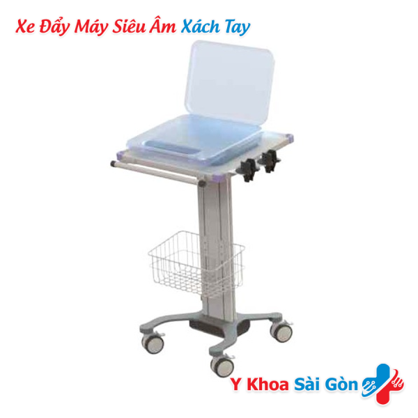 xe đẩy siêu âm y tế