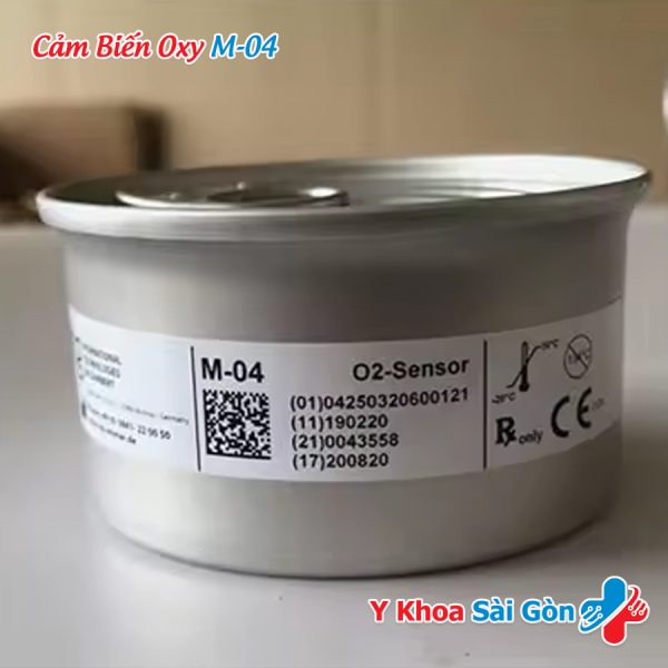 cảm biến oxy máy thở M-04