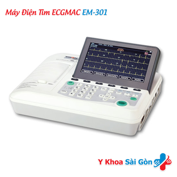 máy điện tim ECGMAC EM-301