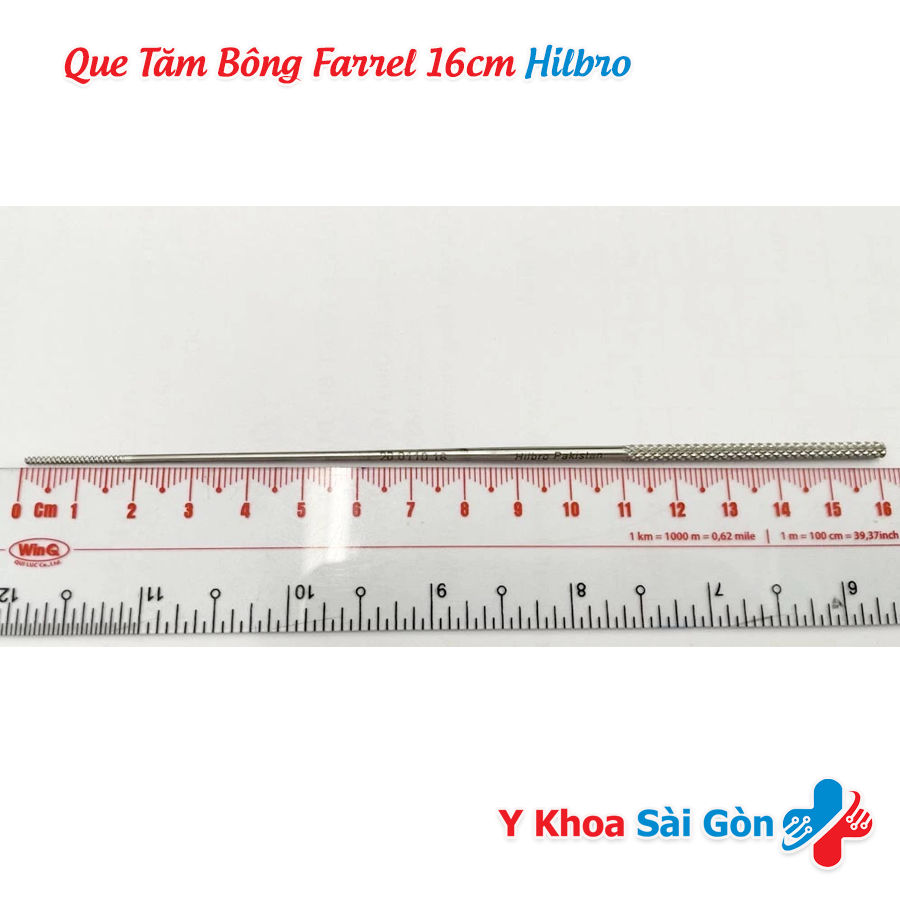 Que tăm bông Farrel 16cm