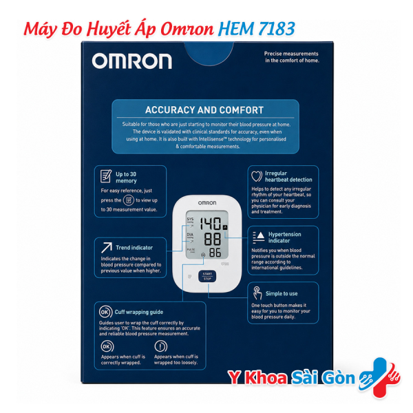 máy huyết áp Omron EZ Power HEM-7183