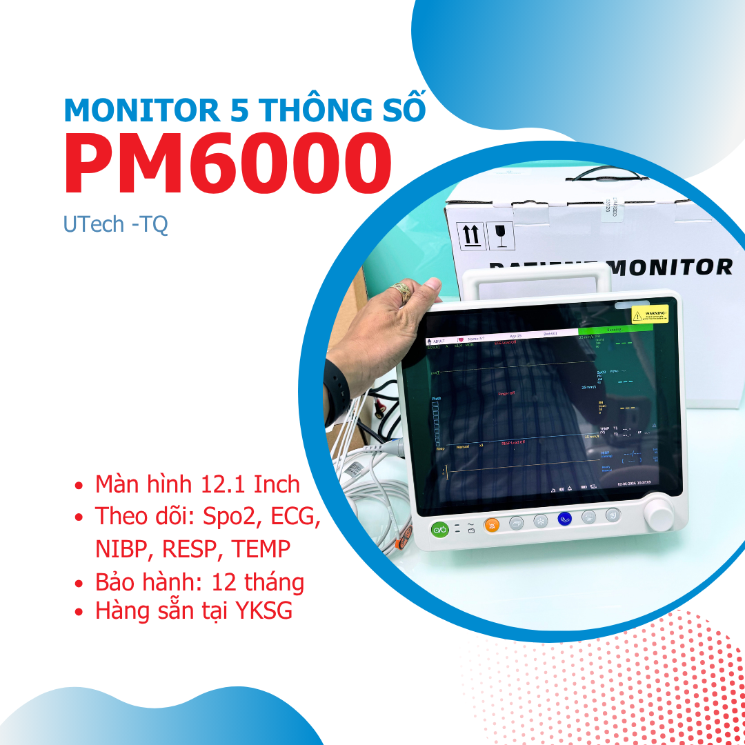 Máy monitor PM6000