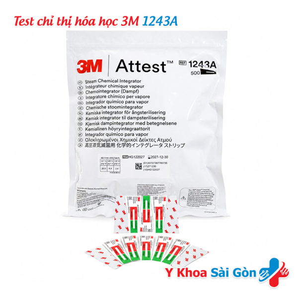 Test chỉ thị hóa học 3m 1243a
